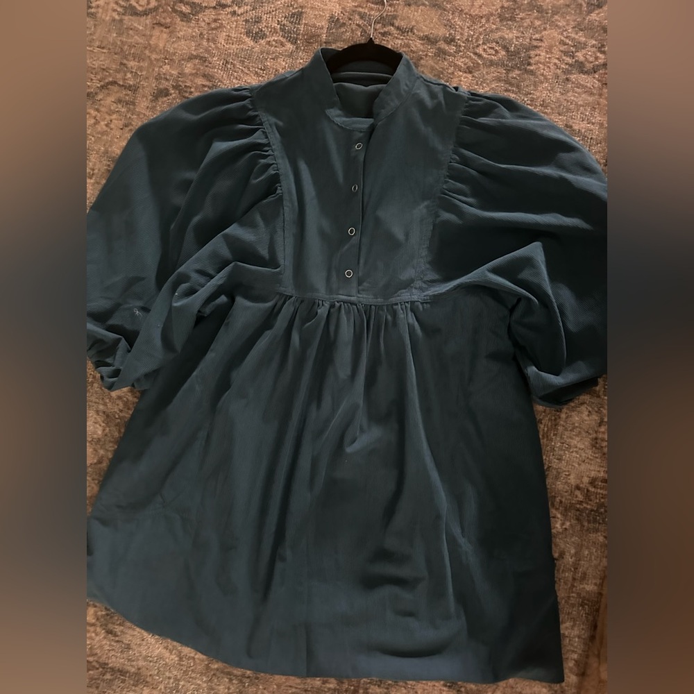 Elegant Teal Women's dress